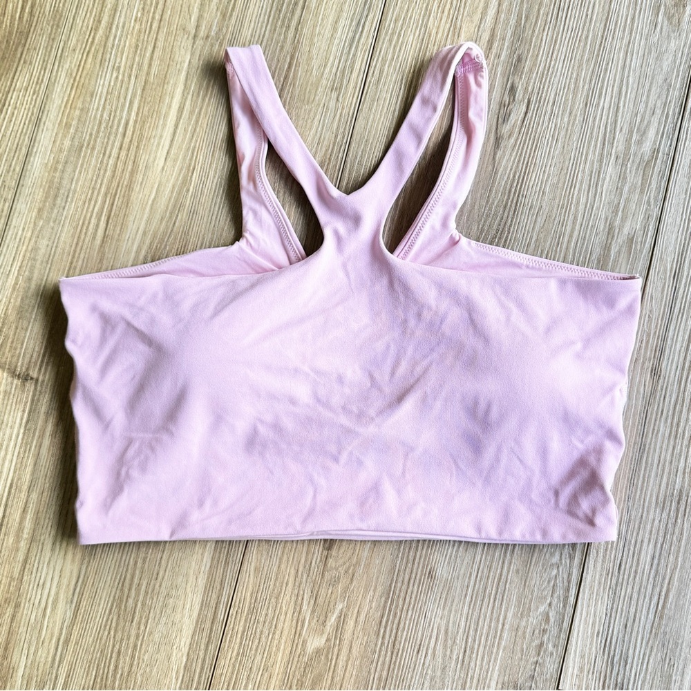 Lululemon Bend This V and Racer
Bra A-C cup in Vitapink color Size L/XL